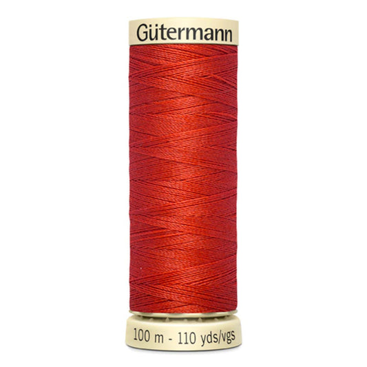 Filo Gutermann Cucitutto 100% Poliestere - Rosso ruggine 2 cod 589